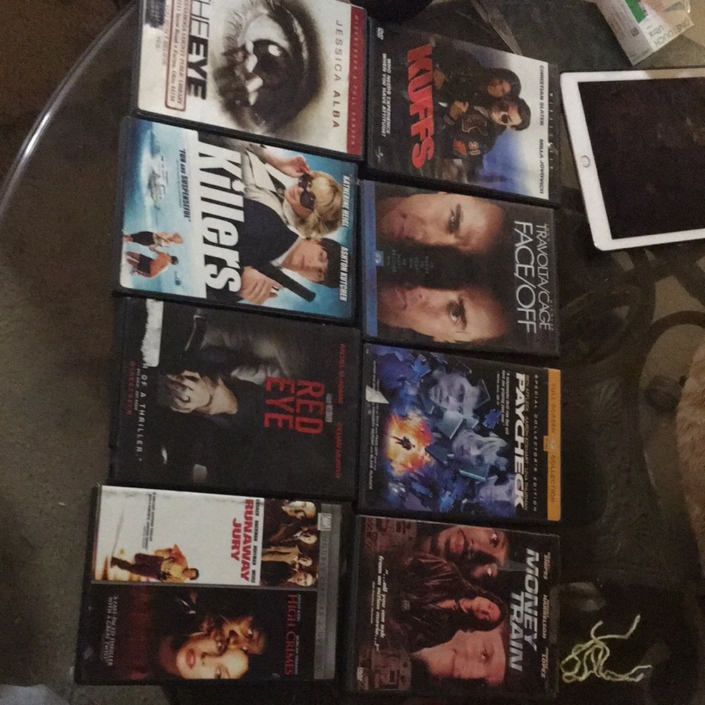 PREOWNED used wear and tear 8 dvd bundle